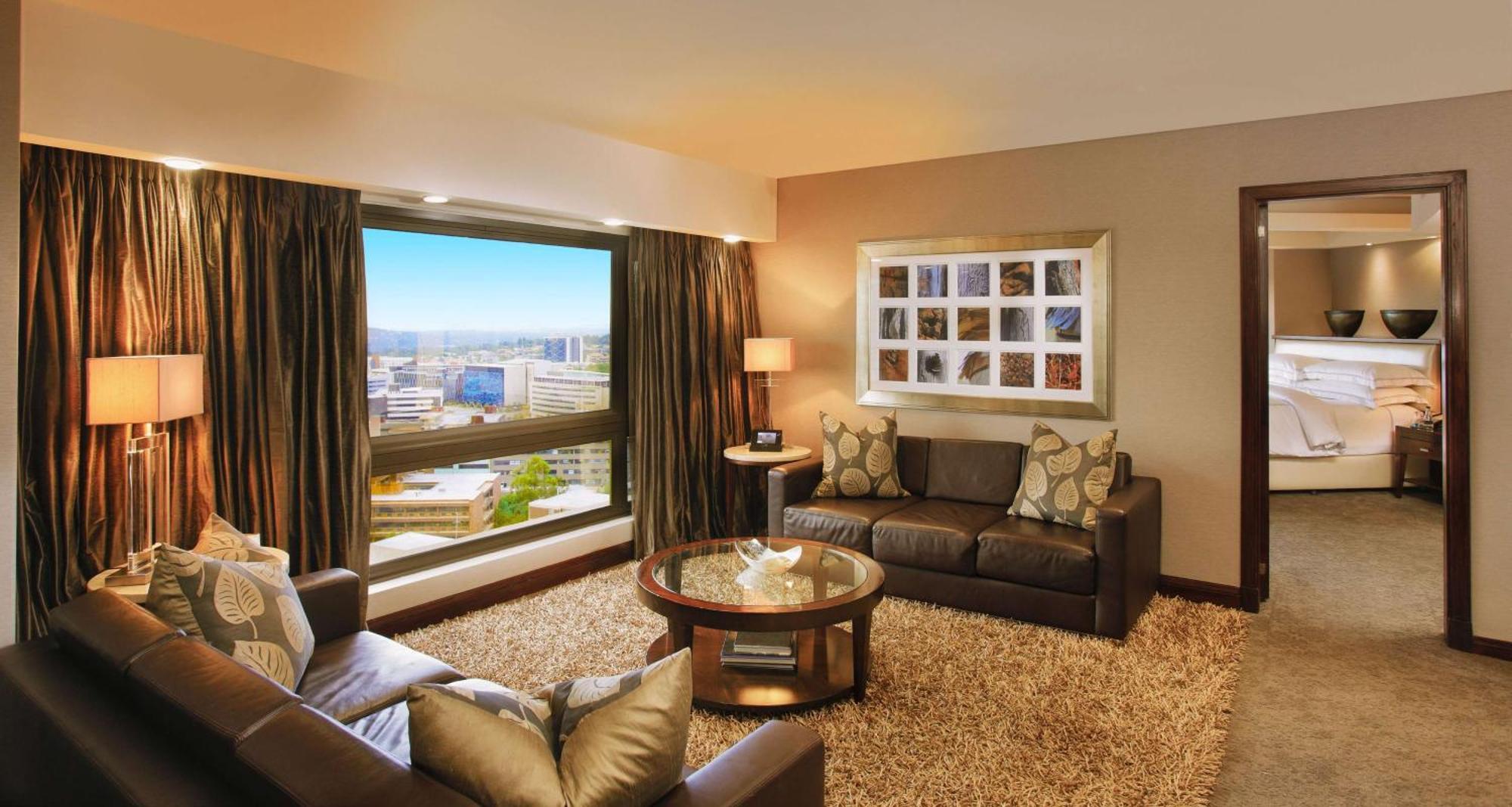 Sandton Sun And Towers Johannesburg Exterior photo A living room at the MGM Grand